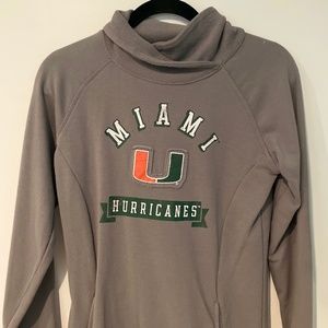 Miami Hurricanes Woman's Long Sleeve Sweat Shirt